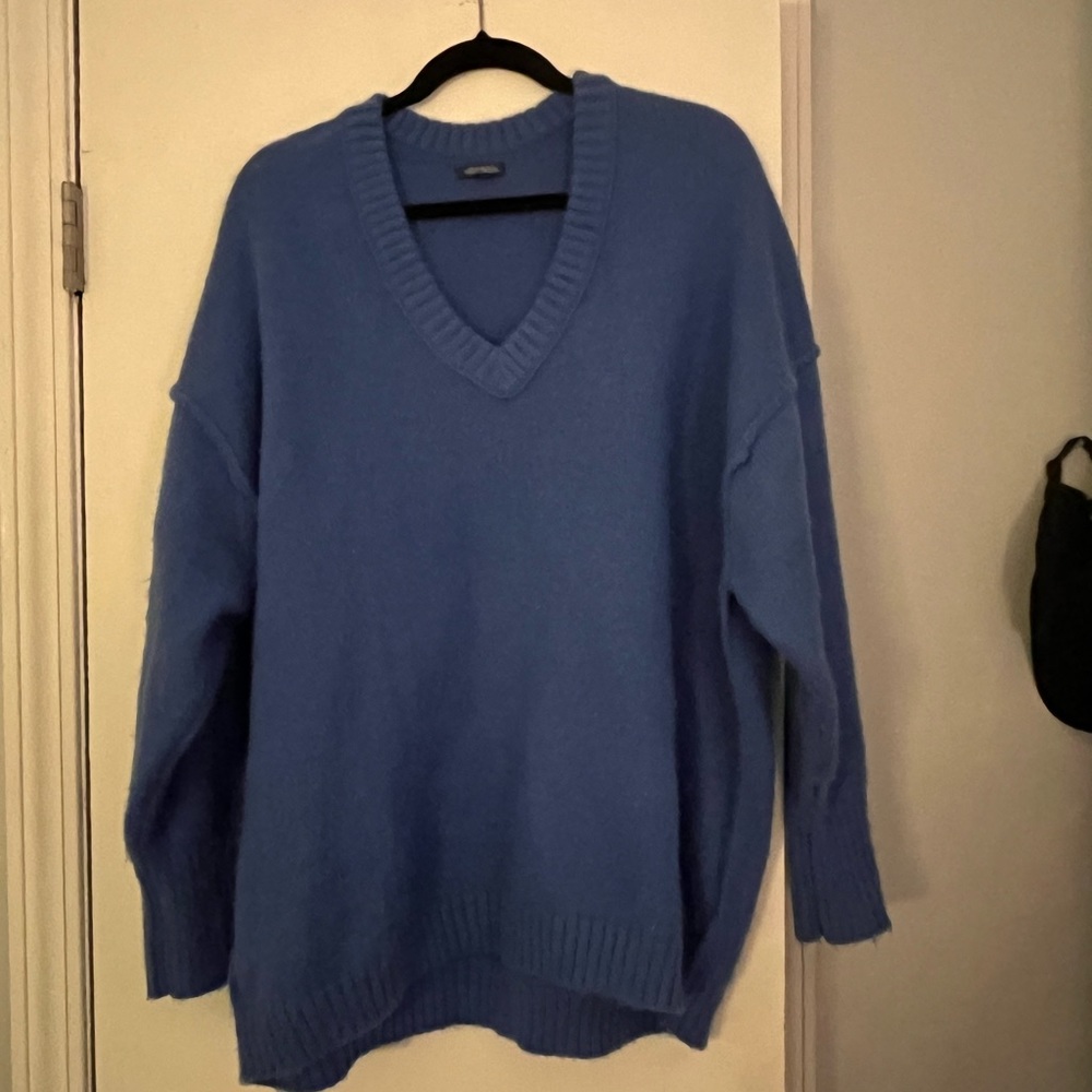 Wild Fable Oversized Sweater- blue/purple
